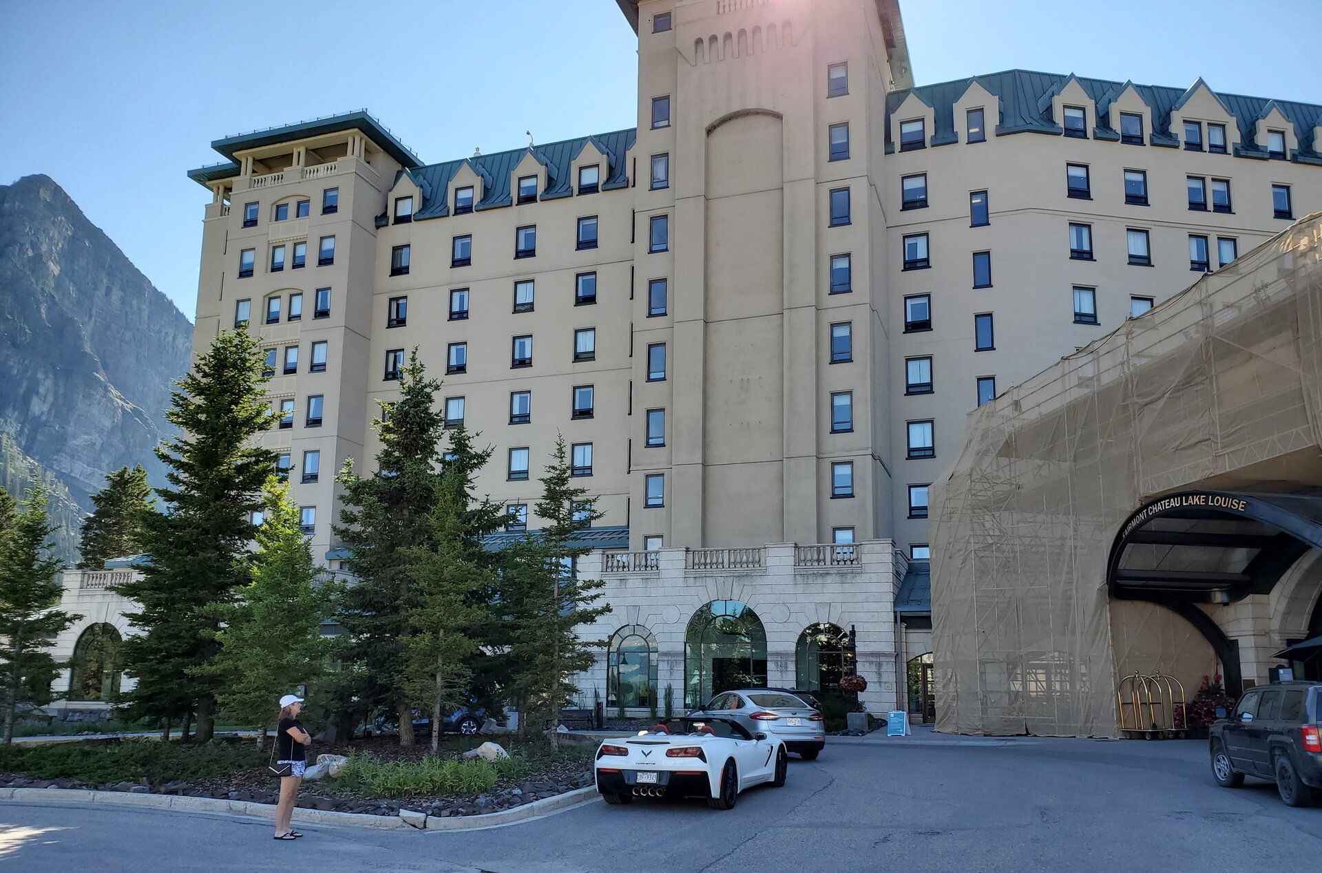 8. - Checking in at the Chateau Lake Louise.jpg