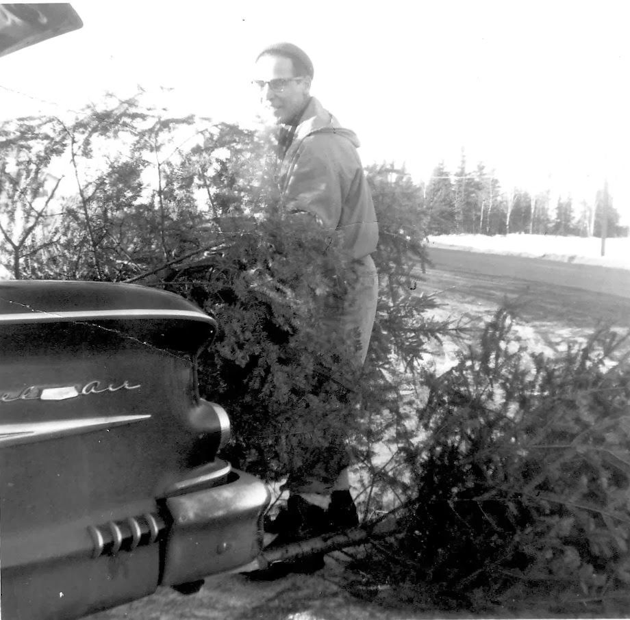 9 - Jon Cano Dec 1959 '58 Chevy Belair Christmas Tree for work company car.jpg