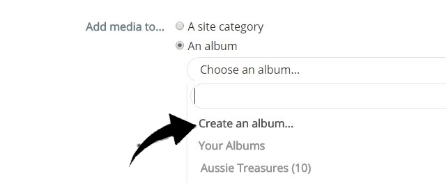 create an albumr.JPG