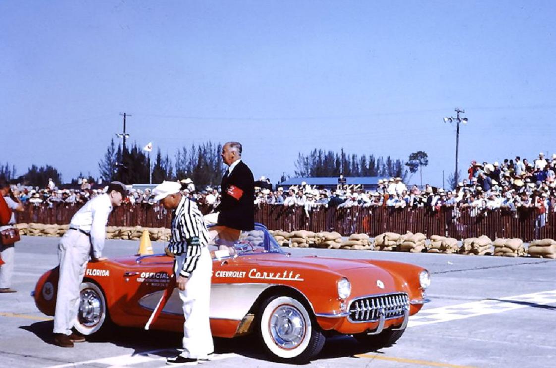 Daytona 1956 0 Chevy Corvette pace car.jpg