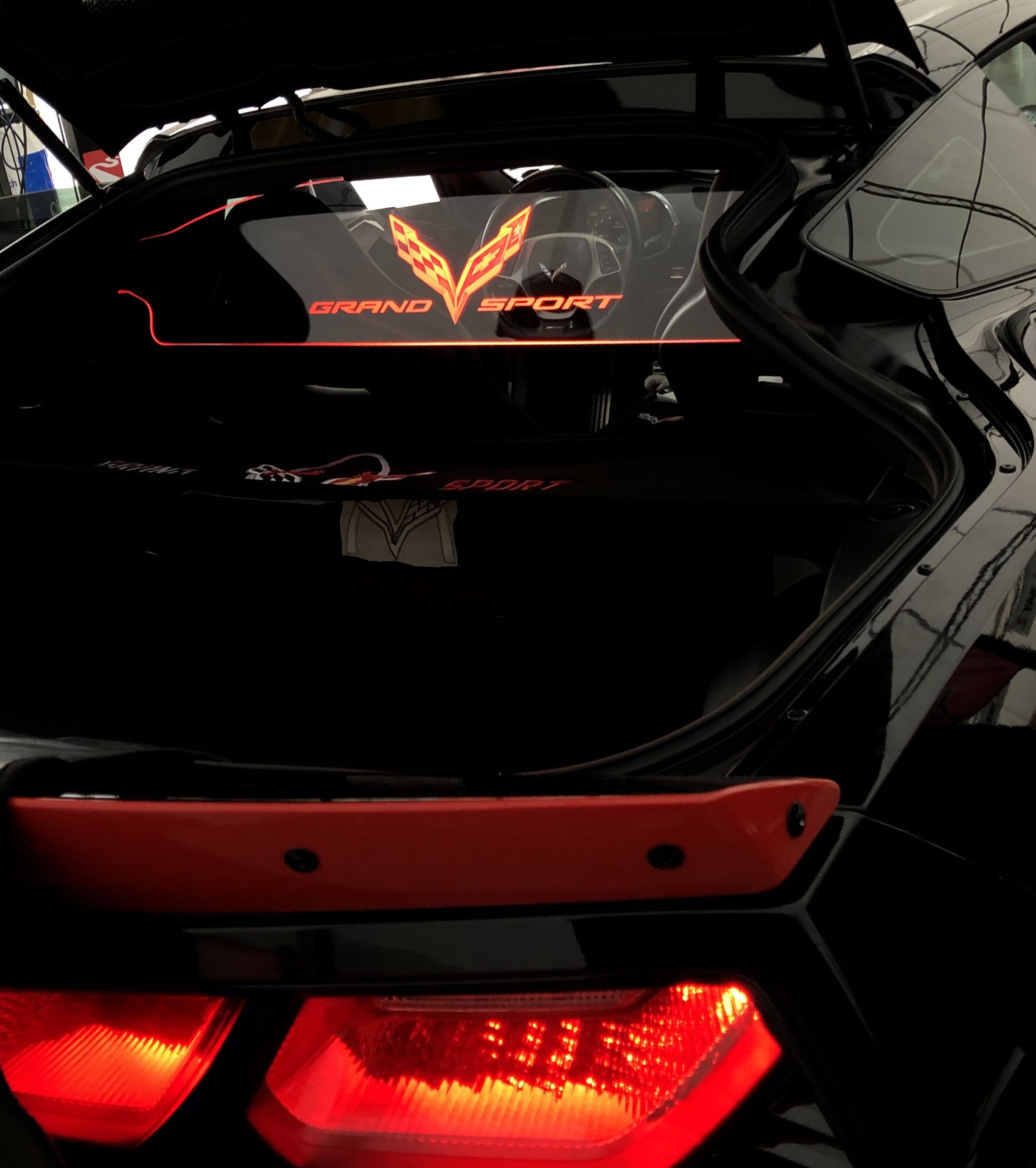 grand sport windrestrictor on targa top coupe