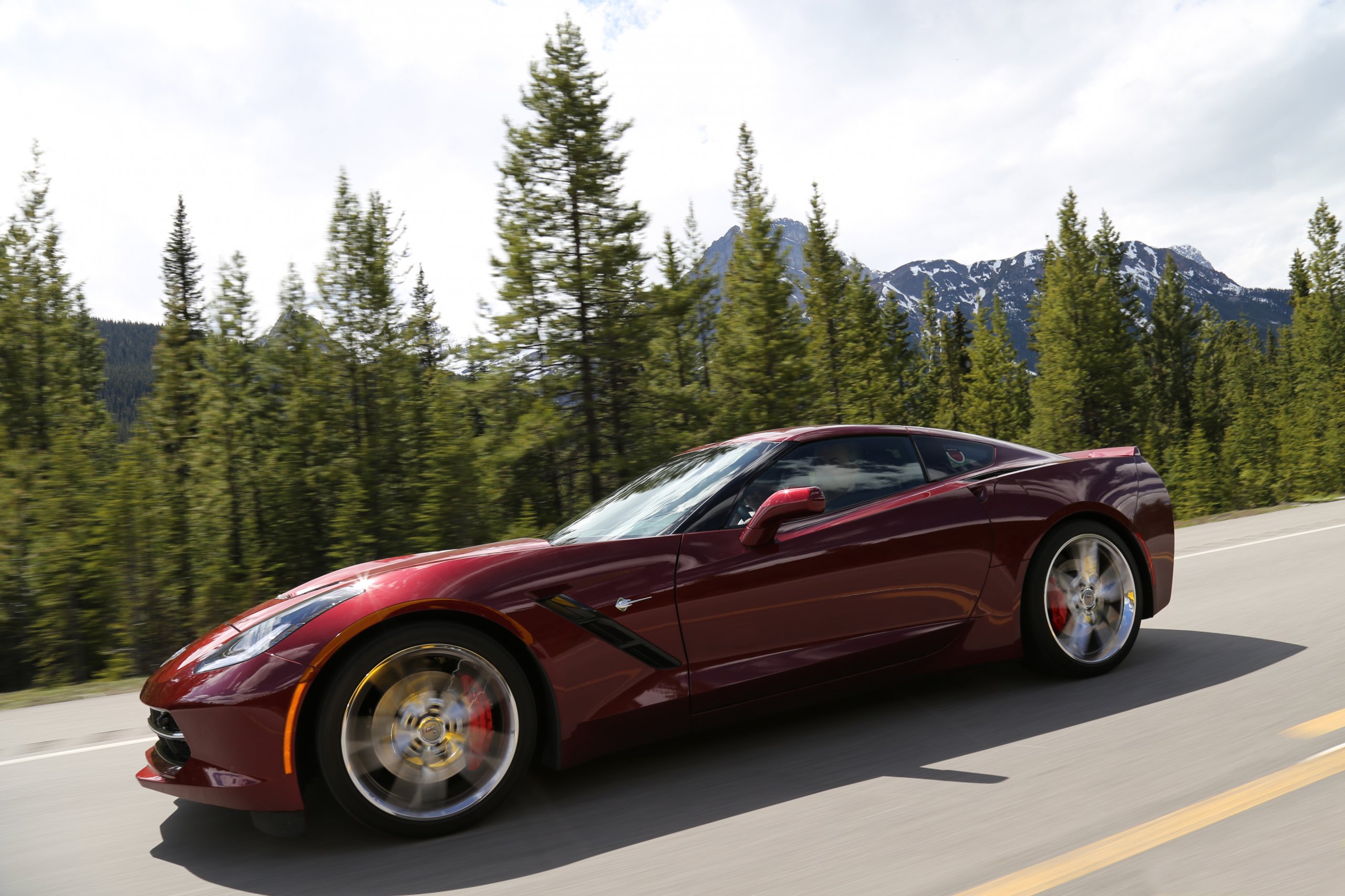 Red Corvette in the Rockies 6-03-2017.jpg