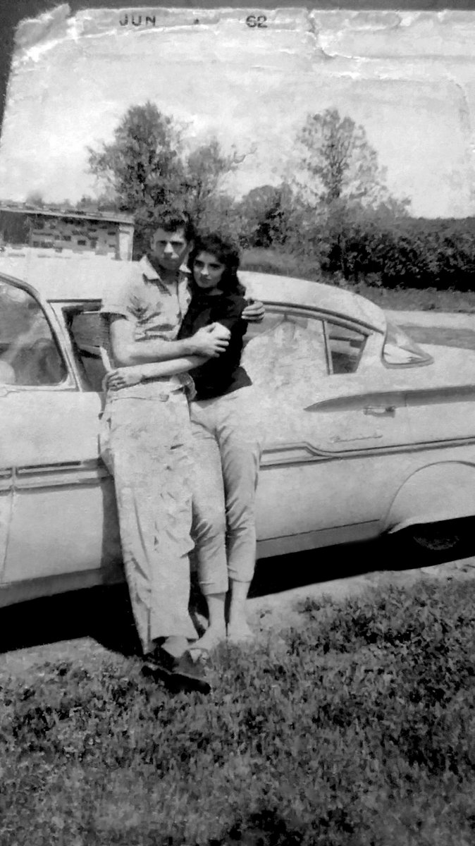 Richard case and Girlfriend (Wife of 56 years)1962.jpg