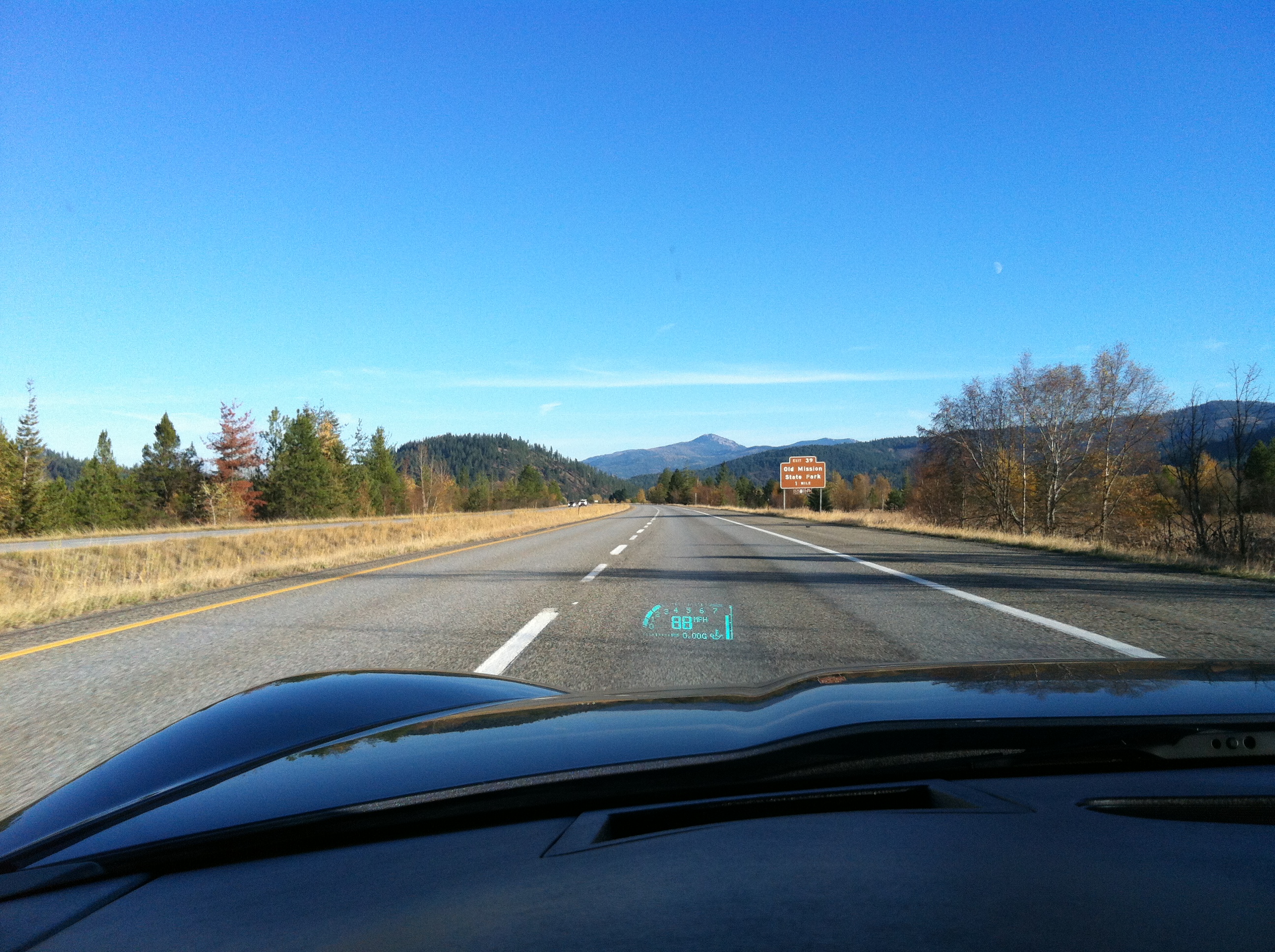 Second mountain range