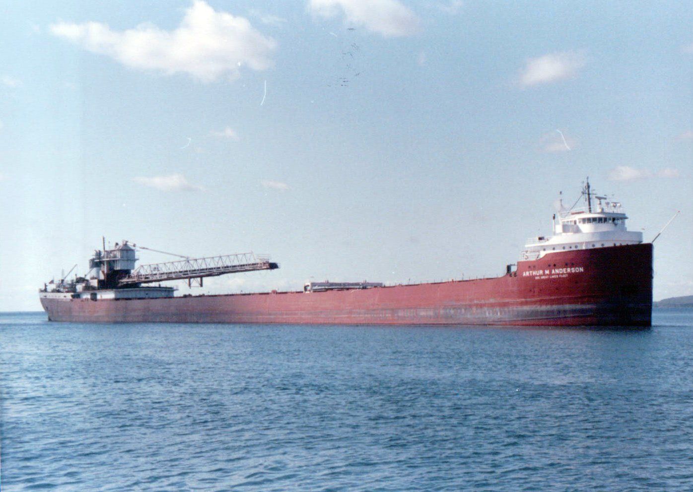 The_SS_Arthur_M._Anderson_in_Two_Harbors_Sep_1988_(4505017793).jpg
