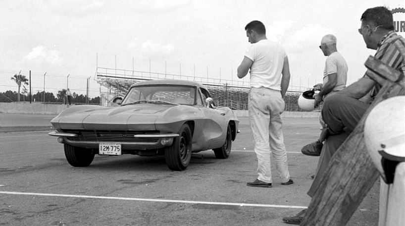 Zora during Sebring testing… C1C2 mashup mule.JPG